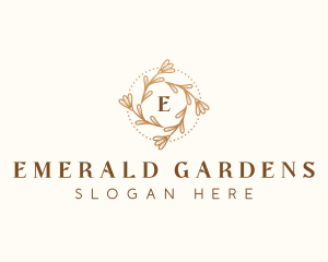 Floral Wedding Stylist logo design