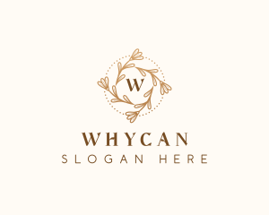 Salon - Floral Wedding Stylist logo design