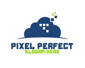 Cloud Pixel Technology logo design