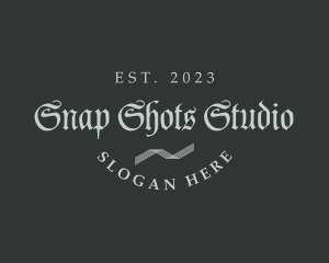 Gothic Calligraphy Business Logo