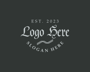 Studio - Gothic Calligraphy Business logo design
