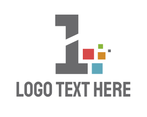 Pixel - Pixel Number 1 logo design