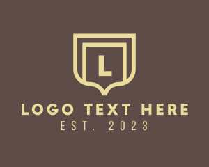 Luxurious - Luxury Shield Security logo design