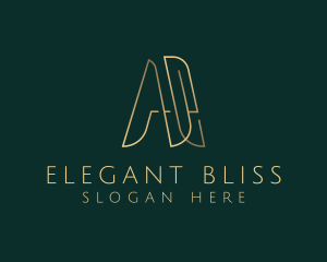 Monoline - Elegant Minimalist Letter A logo design
