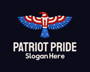 Stars And Stripes - Stars Stripes Eagle logo design