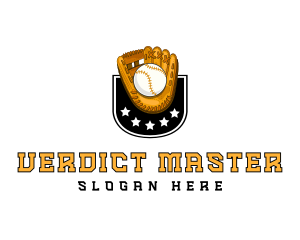 Baseball - Baseball Mitt Varsity logo design