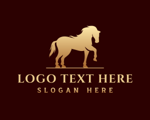 Ranch - Horse Racing Ranch logo design