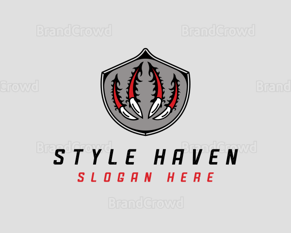 Monster Claw Shield Logo