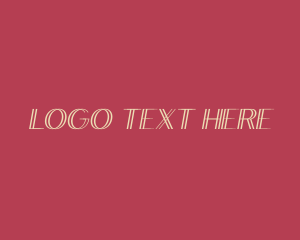 Serif - Minimalist Luxury Company logo design