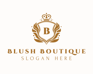 Royal Shield Boutique logo design