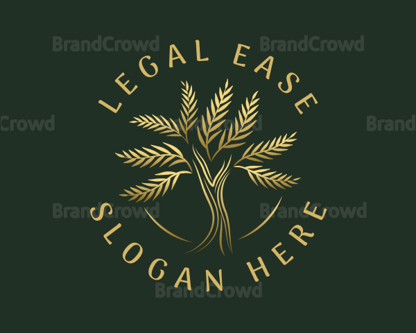 Eco Tree Plant Logo