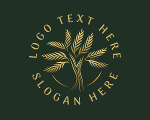 Environment - Eco Tree Plant logo design