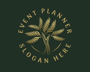 Wealth - Eco Tree Plant logo design