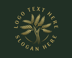 Horticulture - Eco Tree Plant logo design