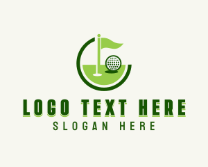 Golfing - Golf Sports Competition logo design