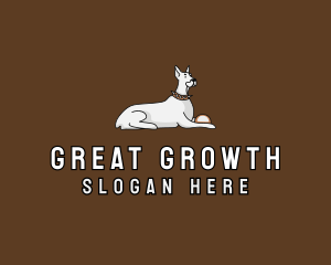 Great Dane Dog logo design