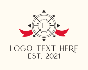 Navigation - Compass Navigator Letter logo design