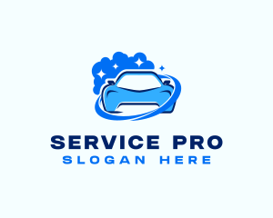 Detailing Car Wash Service  logo design