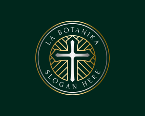 Spiritual - Holy Christian Cross logo design