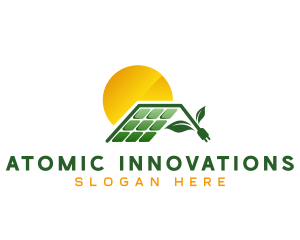 Solar Energy Plug logo design