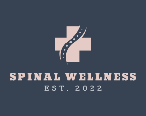 Spine Health Cross Chiropractor logo design