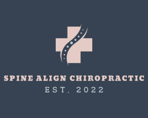 Spine Health Cross Chiropractor logo design