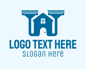 Home - Vacuum Cleaner Home logo design