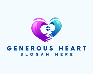 Heart Charity Foundation logo design