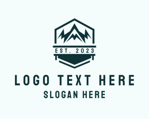 Peak - Mountain Peak Outdoor logo design