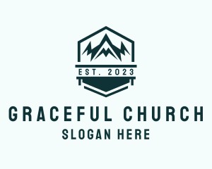 Trip - Mountain Peak Outdoor logo design