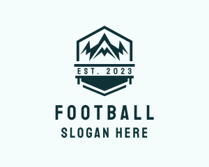 Campsite - Mountain Peak Outdoor logo design