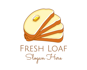 Bread - Bread & Butter Breakfast logo design