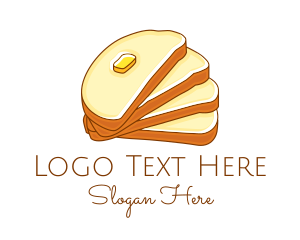 Pastry Cook - Bread & Butter Breakfast logo design