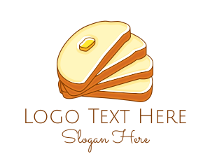 Bread & Butter Breakfast logo design