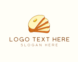 Bread - Bread & Butter Breakfast logo design