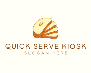 Bread & Butter Breakfast logo design