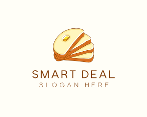 Bread & Butter Breakfast logo design