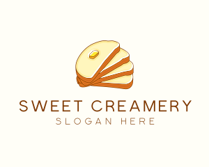 Bread & Butter Breakfast logo design