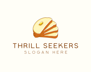 Bread & Butter Breakfast logo design