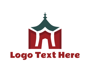 Asian - Asian Temple logo design