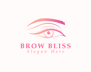 Beauty Cosmetic Eye logo design