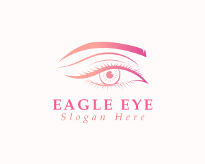 Beauty Cosmetic Eye logo design