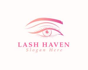 Beauty Cosmetic Eye logo design