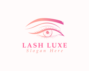 Beauty Cosmetic Eye logo design