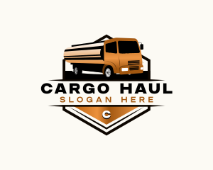 Truck Freight Haulage logo design