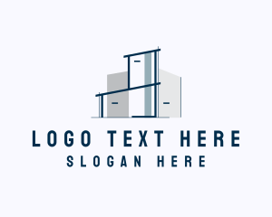 Builder - Architecture Structure Builder logo design