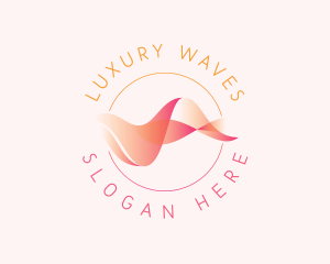 Elegant Beauty Wave logo design