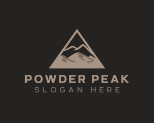 Peak Mountain Hiking logo design