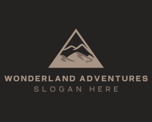 Peak Mountain Hiking logo design