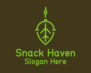 Vegetarian Resto Bar logo design